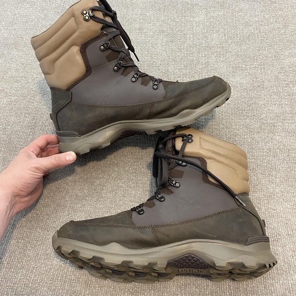 The North Face Snow‎ Boots Mens Size 11.5 Brown Leather Winter NF0A3314 Gorpcore main image 5